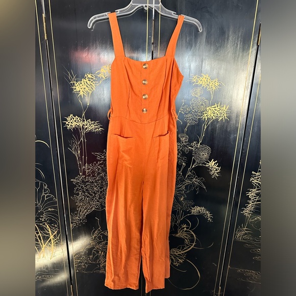Orange romper - Picture 1 of 2